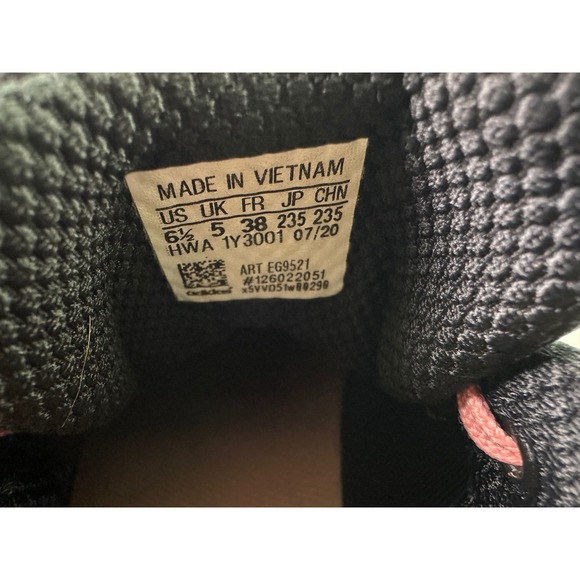 Adidas Climawarm LTD Women Running Shoes Black Pink Sneakers Size 6.5 Boost - Picture 4 of 10